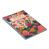 Gepersonaliseerde bruidsmeisje cadeau idee notitieboek (Rechterzijde)