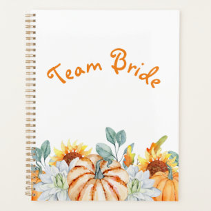 Gepersonaliseerde bruidsmeisje cadeau val bruiloft planner