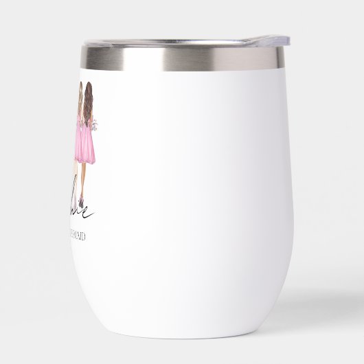 Gepersonaliseerde Bruidsmeisje Custom Name Gift (Links)