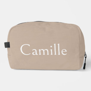 Gepersonaliseerde bruidsmeisje geschenken voorstel toilettasje