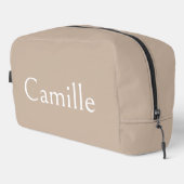 Gepersonaliseerde bruidsmeisje geschenken voorstel toilettasje (Rechterhoek)