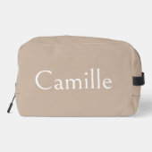 Gepersonaliseerde bruidsmeisje geschenken voorstel toilettasje (Achterkant)