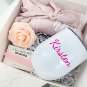 Gepersonaliseerde bruidsmeisje wijn tuimelaar