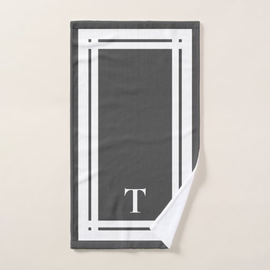 Gepersonaliseerde bruidsmeisjes Chic Minimalist Sp Bad Handdoek (Handdoek)