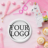 Gepersonaliseerde bruiloft aangepaste idee Creëer Papieren Bordje (Feest)