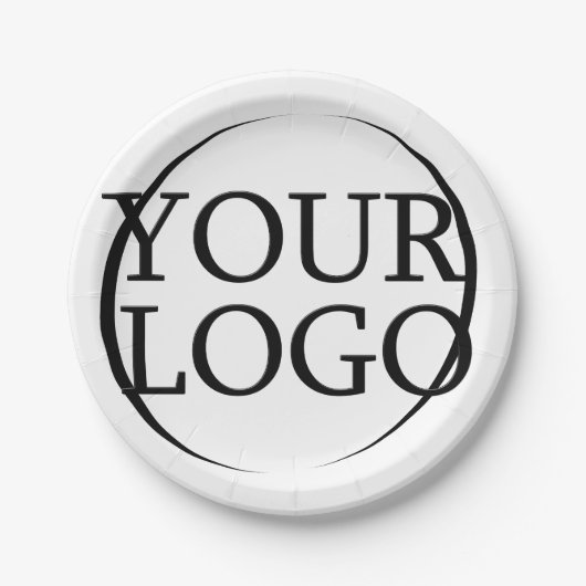 Gepersonaliseerde bruiloft aangepaste idee Creëer Papieren Bordje (Voorkant)