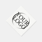 Gepersonaliseerde bruiloft aangepaste idee Creëer Servet (Hoek)