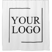 Gepersonaliseerde bruiloft aangepaste idee toevoeg douchegordijn (Voorkant)