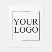 Gepersonaliseerde bruiloft aangepaste idee toevoeg fleece deken (Voorkant)