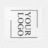 Gepersonaliseerde bruiloft aangepaste idee toevoeg fleece deken (Voorkant (Horizontaal))