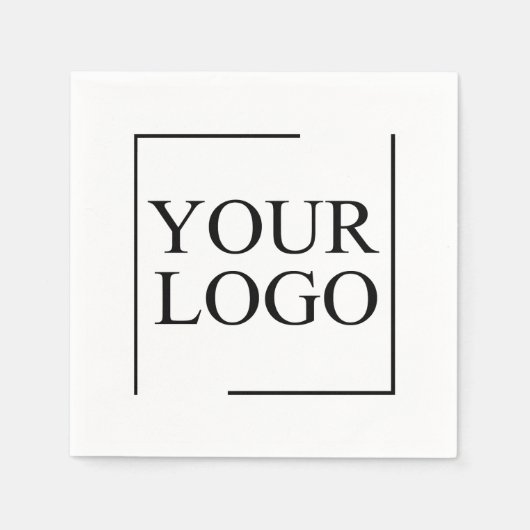 Gepersonaliseerde bruiloft aangepaste idee toevoeg servet (Voorkant)