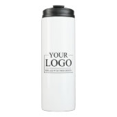 Gepersonaliseerde bruiloft aangepaste idee toevoeg thermosbeker (Voorkant)