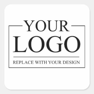 Gepersonaliseerde bruiloft aangepaste idee toevoeg vierkante sticker