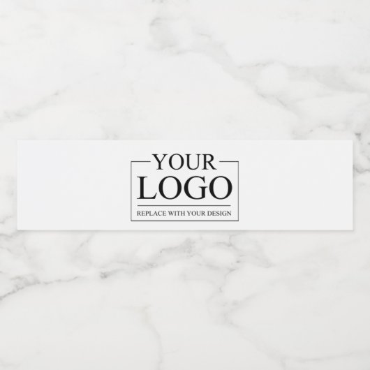 Gepersonaliseerde bruiloft aangepaste idee toevoeg waterfles etiket (Enkel label)