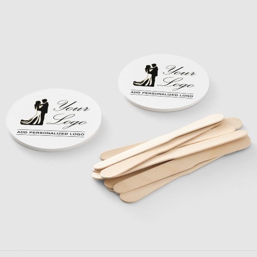 Gepersonaliseerde bruiloft aangepaste idee Voeg uw Handwaaier (Niet-gemonteerd)