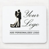 Gepersonaliseerde bruiloft aangepaste idee Voeg uw Muismat (Voorkant)