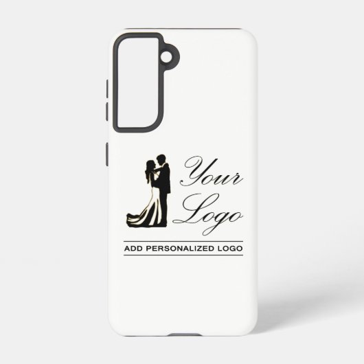 Gepersonaliseerde bruiloft aangepaste idee Voeg uw Samsung Galaxy Hoesje (Achterkant)