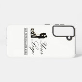 Gepersonaliseerde bruiloft aangepaste idee Voeg uw Samsung Galaxy Hoesje (Achterkant horizontaal)