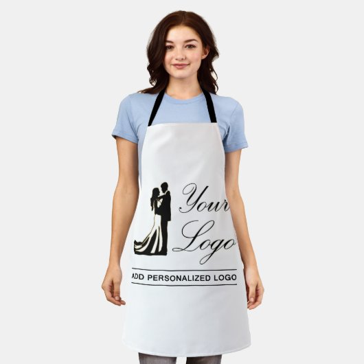 Gepersonaliseerde bruiloft aangepaste idee Voeg uw Schort (Gedragen)