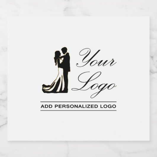 Gepersonaliseerde bruiloft aangepaste idee Voeg uw Sparkling Wijnetiket (Enkel label)