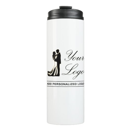Gepersonaliseerde bruiloft aangepaste idee Voeg uw Thermosbeker (Voorkant)