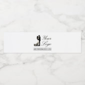 Gepersonaliseerde bruiloft aangepaste idee Voeg uw Waterfles Etiket (Enkel label)