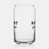 Gepersonaliseerde bruiloft Bachelor Party Blikvorm Glas (Rechts)