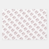 Gepersonaliseerde bruiloft bruid bruidegom zilver  inpakpapier vel (Voorkant)