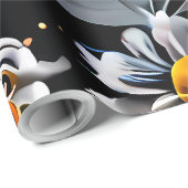 Gepersonaliseerde bruiloft cadeau wrapping papier  (Rol Hoek)