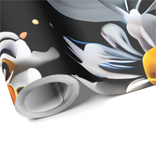 Gepersonaliseerde bruiloft cadeau wrapping papier  (Rol Hoek)