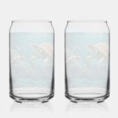 Gepersonaliseerde bruiloft champagne fluiten – Ele Blikvorm Glas (Achterkant)