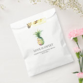 Gepersonaliseerde bruiloft favorieten Tassen Anana Bedankzakje (Gezegeld)