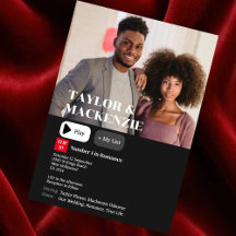 Gepersonaliseerde bruiloft filmsynopsis foto