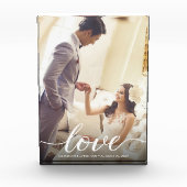 Gepersonaliseerde bruiloft foto Keepsake Liefde sc (Voorkant)