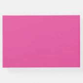 Gepersonaliseerde bruiloft gastenboek Floral (Achterkant)