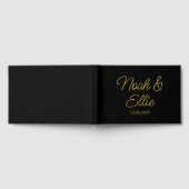 Gepersonaliseerde bruiloft gastenboek, Verloving R Gastenboek (Volledig)