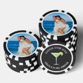 Gepersonaliseerde bruiloft goed voor een handteken poker chips (Opstapeling)