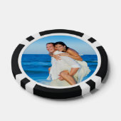 Gepersonaliseerde bruiloft goed voor een handteken poker chips (Enkel)