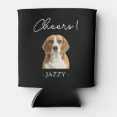 Gepersonaliseerde bruiloft gunst Honden Huisdieren Blikjeskoeler (Voorkant)