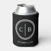 Gepersonaliseerde bruiloft gunsten bruiloft cadeau blikjeskoeler (Blikje Voorkant)