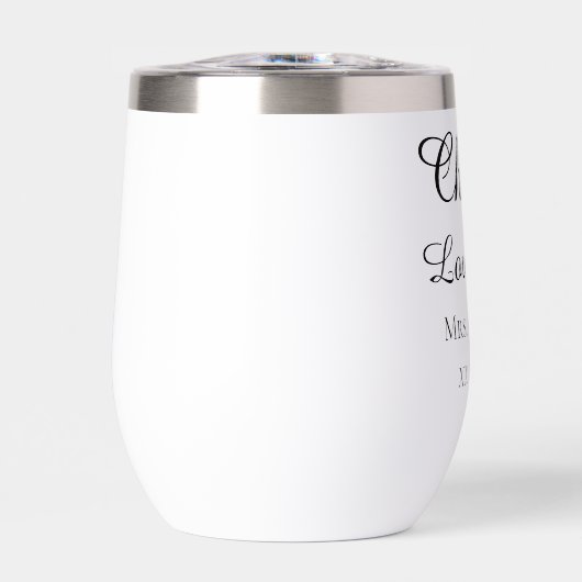 Gepersonaliseerde bruiloft jubileum bloemblaadje p (Voorkant)