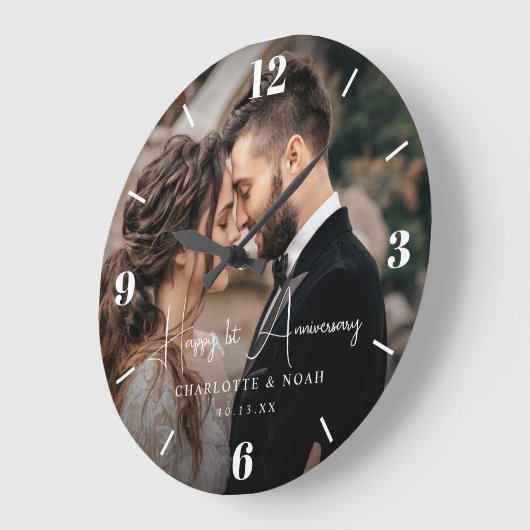 Gepersonaliseerde bruiloft Jubileum Grote Klok (Hoek)