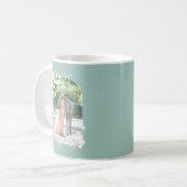 Gepersonaliseerde bruiloft Jubileum Koffiemok (Voorkant links)