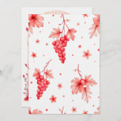 Gepersonaliseerde bruiloft kaart (Voorkant / Achterkant)