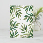 Gepersonaliseerde bruiloft kaart (Staand voorkant)