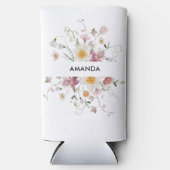 Gepersonaliseerde bruiloft Koelbox Seltzer Blikjeskoeler (Voorkant)