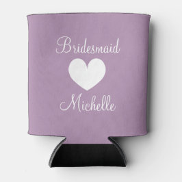 Gepersonaliseerde bruiloft koelbox voor bruidsmeis blikjeskoeler