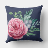 Gepersonaliseerde bruiloft kussen (Achterkant)