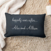 Gepersonaliseerde bruiloft kussen met bruiloft off (Deken)