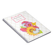 Gepersonaliseerde bruiloft Notitieboek (Rechterzijde)